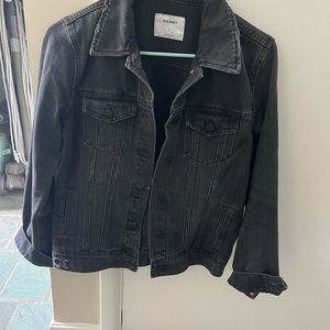 Old navy black jean jacket